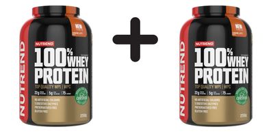 2 x 100% Whey Protein, Caramel Latte - 2250g