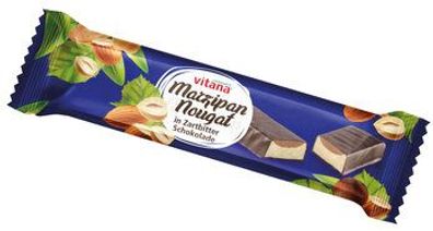 Vitana 3x Bio-Marzipan-Nougat in Zartbitter Schokolade 40g