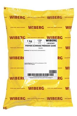 Wiberg-Pfeffer schwarz premium, ganz 1kg