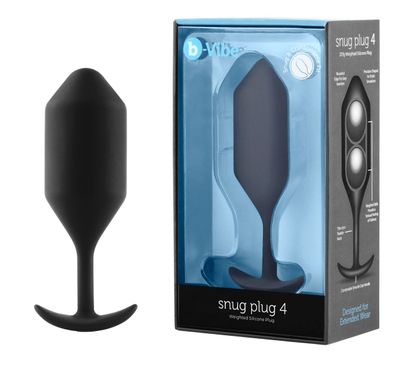 b - Vibe Snug Plug 4 Black