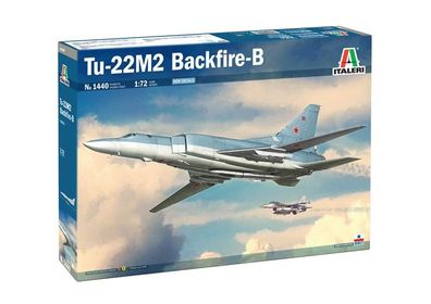 Italeri Tu-22M2 Backfire B 510001440 Maßstab 1:72 Bausatz 1440 Bausatz