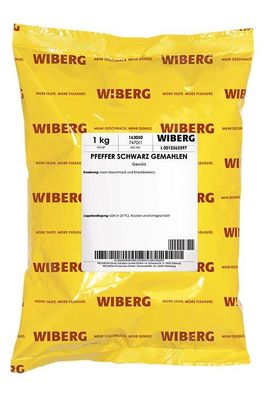 Wiberg-Pfeffer schwarz, gemahlen 1kg