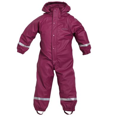 BMS Kinder Outdoor Overall Softskin Buddelanzug Räuberwald Purple