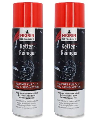 Nigrin 2x MotoBike KettenReiniger KettenSpray 1L Motorrad O Z X RingKette