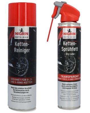 Nigrin MotoBike KettenReiniger Spray 500ml Motorrad O Z X RingKetten Kette