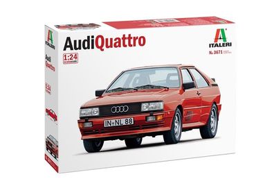 Italeri Audi Quattro in 1:24 510003671 Italeri 3671