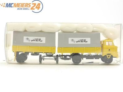 E173 Ses H0 14105731 Modellauto LKW Deutsche Post "und ab geht die Post" 1:87