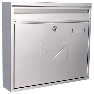 Profirst Mail PM 460 Briefkasten Silber