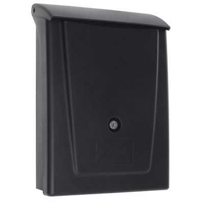 Profirst Mail PM 780 Kunststoff Briefkasten Schwarz