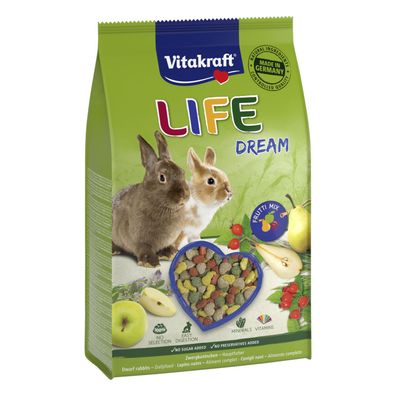 Vitakraft Life Dream für Zwergkaninchen - 1,8kg