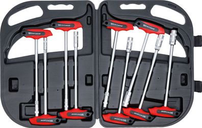 Steckschlüssel-Satz mit T-Griff | SW 6 - 14 mm | 9-tlg. BGS