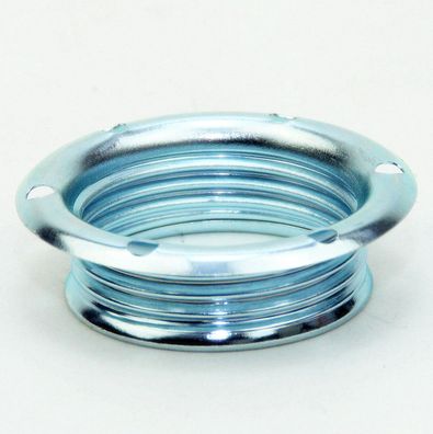E14 Schraubringe Metall verchromt 40x12,5mm für Metallfassung