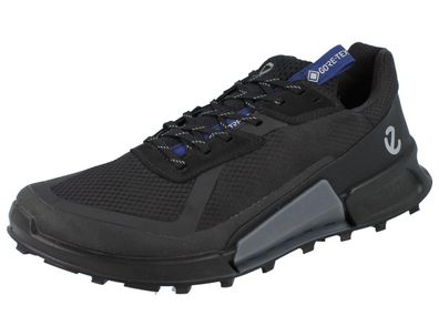 ECCO Biom 2.1 X Country M Herren Schnürhalbschuhe schwarz black Mesh GoreTex