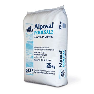 8x Alposal Poolsalz | Sack (25 kg) - B0845WF9BZ