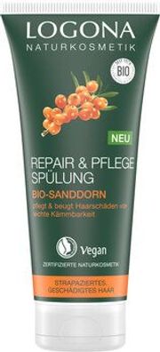 Logona 6x Repair & Pflege Spülung Bio-Sanddorn 200ml