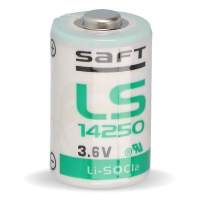 Saft LS14250 1/2AA 3,6V 1200mAh Lithiumbatterie