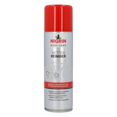 Nigrin Bike KettenReiniger 300ml Spray für Fahrräder Entfetter Reinigung Pflege