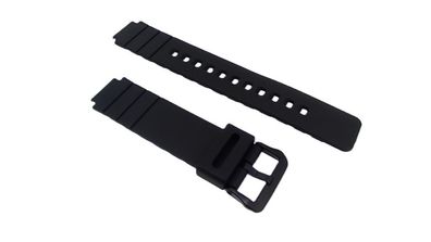 Casio Uhrenarmband 16mm schwarz Resin MW-240-7BV MW-240-1E2V