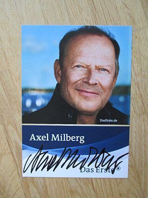 Tatort Schauspieler Axel Milberg - handsigniertes Autogramm!!!