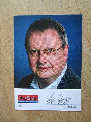 Perry Rhodan Autor Uwe Anton - handsigniertes Autogramm!!!