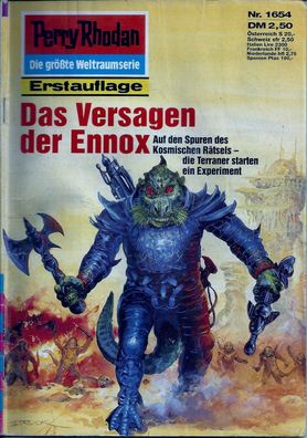 Perry Rhodan Nr. 1654 Das Versagen der Ennox (1993) Peter Griese