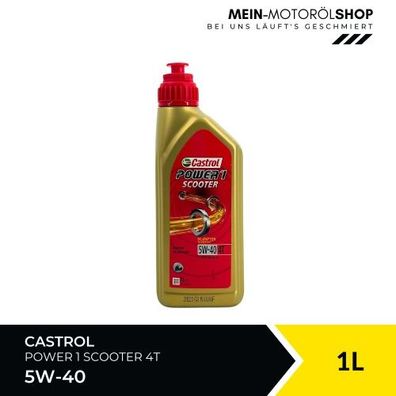 Castrol Power 1 Scooter 4T 5W-40 1 Liter