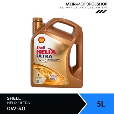 Shell Helix Ultra 0W-40 5 Liter