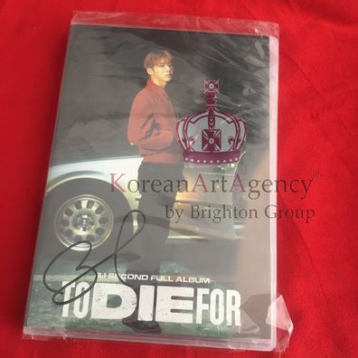 B.I Kim Han Bin TO DIE FOR Dare to love Version Album Autographed