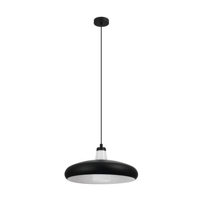 EGLO Connect Tabanera-c RGB LED Pendelleuchte schwarz, weiss E27 44,5x110cm App Steue