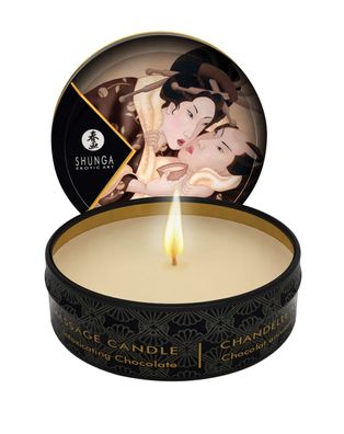 180 ml - SHUNGA Massage Candle Chocolate 180ml (6 Stück a 30ml)