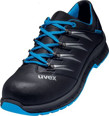 Uvex 2 Trend Halbschuhe S2 69348 Blau, Schwarz (69348)