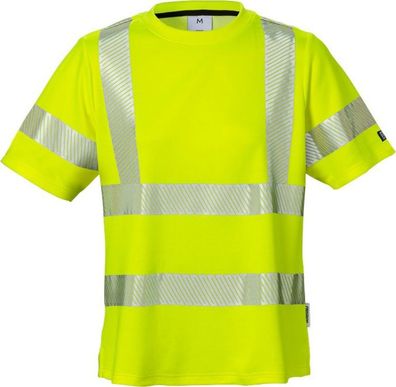 Fristads Warnschutz T-Shirt High Vis Damen-T-Shirt, Kl. 2 7458 THV Warnschutz-Gelb