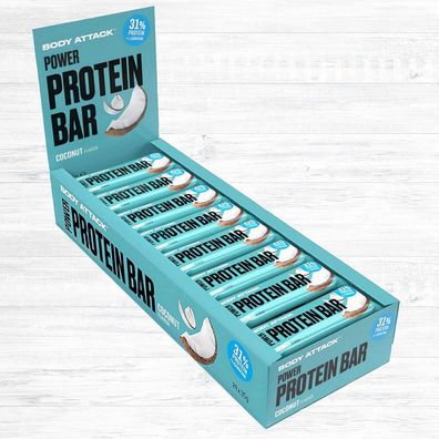 Body Attack Power Protein Bar 24 x 35g Riegel