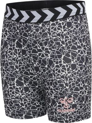 Hummel Kinder Radlershorts Mimmi Tight Shorts Black/White