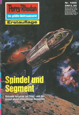 Perry Rhodan Nr. 1685 Spindel und Segment (1993) Peter Griese