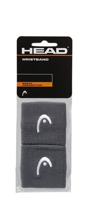 Head Wristband 2.5" Black Schweißbänder für Tennis und Sport