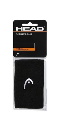 Head Wristband 5" schwarzSchweißbänder für Tennis und Sport