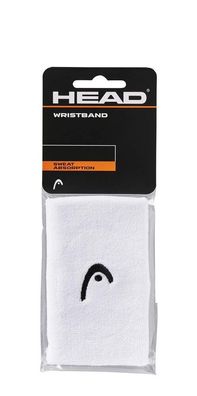 Head Wristband 5" weiß Schweißbänder für Tennis und Sport