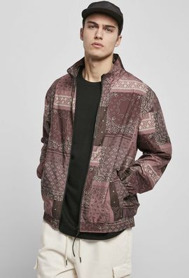 Urban Classics Jacke 90's Track Jacket Bandana Aop