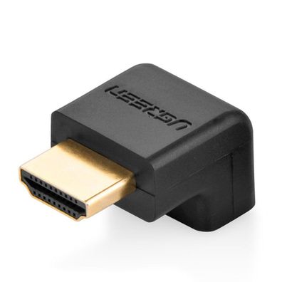 Ugreen Adapter Winkelstecker HDMI unten Adapter Videokabel-Adapter Abgewinkelter