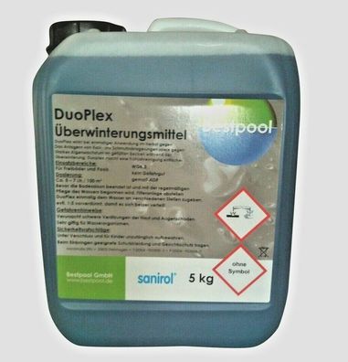 5 Liter Winterfit Überwinterungsmittel Wintermittel DuoPlex Pool 100