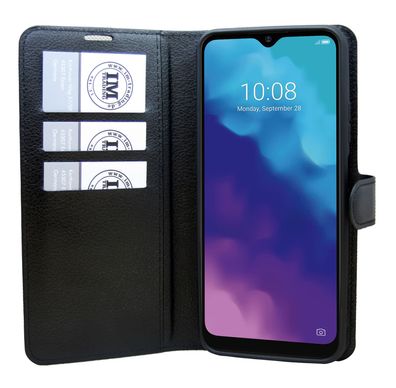cofi1453® Buch Tasche "Fancy" kompatibel mit ZTE BLADE V30 VITA Handy Hülle Etui