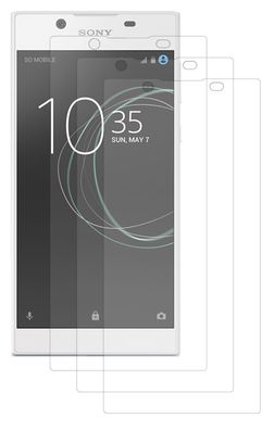 3x Sony Xperia L1 Displayschutzfolie Schutzfolie Displayfolie Anti Reflex Matt
