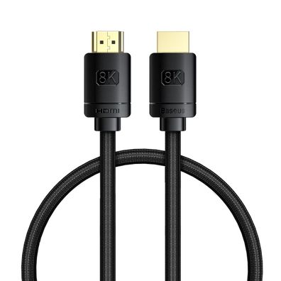 Baseus High Definition Series HDMI 2.1 8K 60Hz Kabel 0,5m schwarz (WKGQ040001)