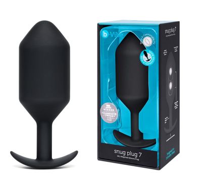 b - Vibe Snug Plug 7 Black