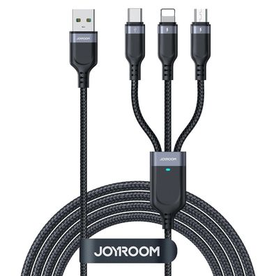 Joyroom Multi-Use Series 3-in-1-Kabel S-1T3018A18 kompatibel mit iPhone USB-C