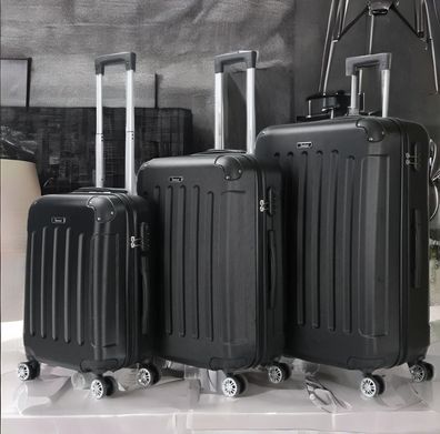 Reisekoffer Koffer 3 tlg Hartschale Trolley Set Kofferset Handgepäck Gepäck Reiset