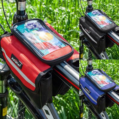 cofi1453® Fahrradtasche mit Handytasche Wasserdicht Universal Gepäcktasche Radtasc