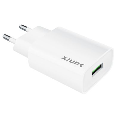 Sunix 2.1A Netzteil Schnell Ladegerät 1X USB Port Fast Charge Reiseladegerät Steck