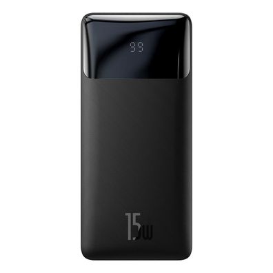 Baseus Bipow Schnelllade-Powerbank 20000mAh 15W schwarz (Overseas Edition) + USB-A